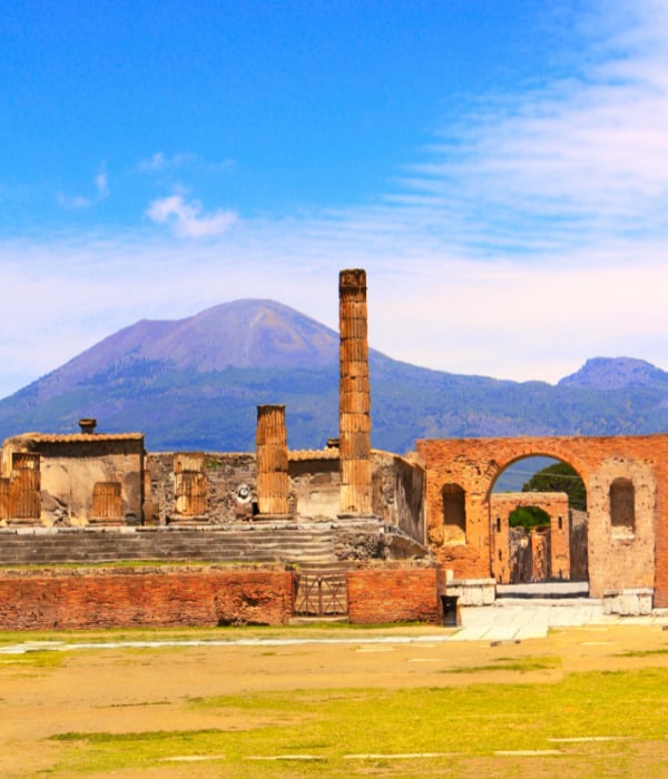 cidade de pompeia, monte Vesúvio 